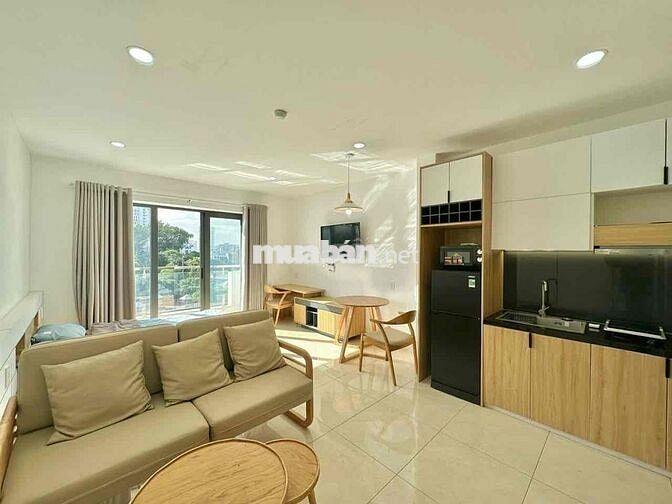🔥Căn Hộ - 1PH Ngủ - Sttdio - Cửa Sổ - Ban Công - Đầy Đủ Tiện Nghi