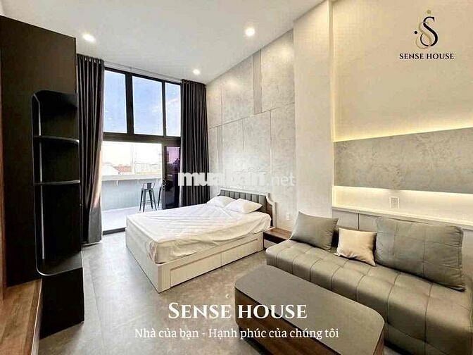 🔥Căn Hộ - 1PH Ngủ - Sttdio - Cửa Sổ - Ban Công - Đầy Đủ Tiện Nghi