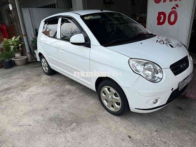 Kia Morning 2010 Trắng Số sàn