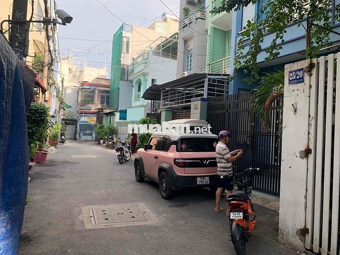 CẦN BÁN GẤP NHÀ MẶT TIỀN HẺM NHỰA XE TẢI LỚN