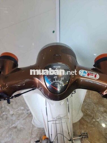 Xe máy Cub 50cc màu Nâu