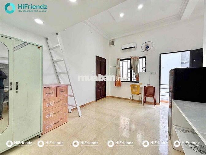 🔥PHÒNG GÁC BAN CÔNG MÁY GIẶT RIÊNG 30M2 - CHỈ TÍNH ĐIỆN NGAY BẢY HIỀN