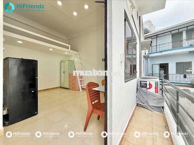 🔥PHÒNG GÁC BAN CÔNG MÁY GIẶT RIÊNG 30M2 - CHỈ TÍNH ĐIỆN NGAY BẢY HIỀN