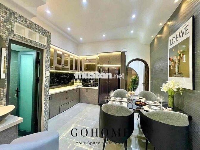 CHO THUÊ NHÀ NGUYÊN CĂN 4PN 4WC NGAY CHỢ THẠCH ĐÀ