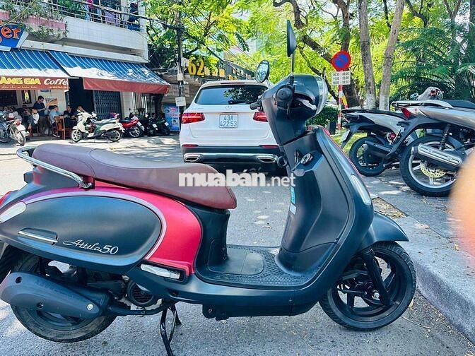 SYM Attila 50 2023 Đỏ đen