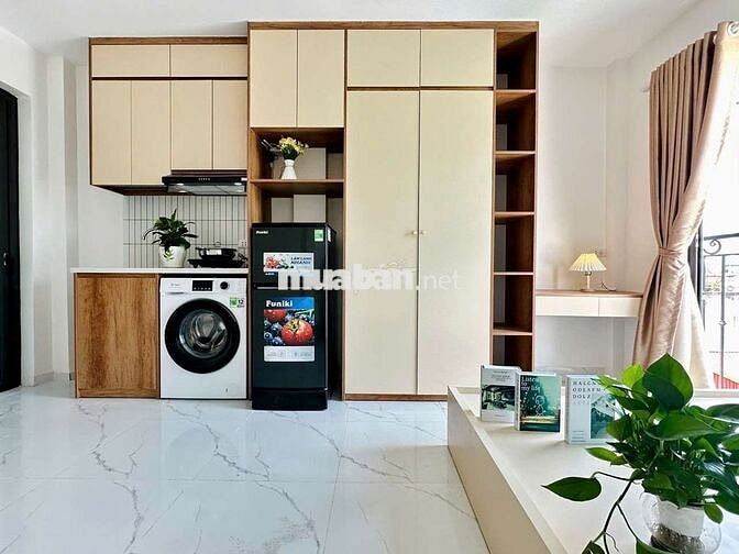 Khai trương CCMN 25m2 Full đồ, máy giặt riêng tại Trương Định 