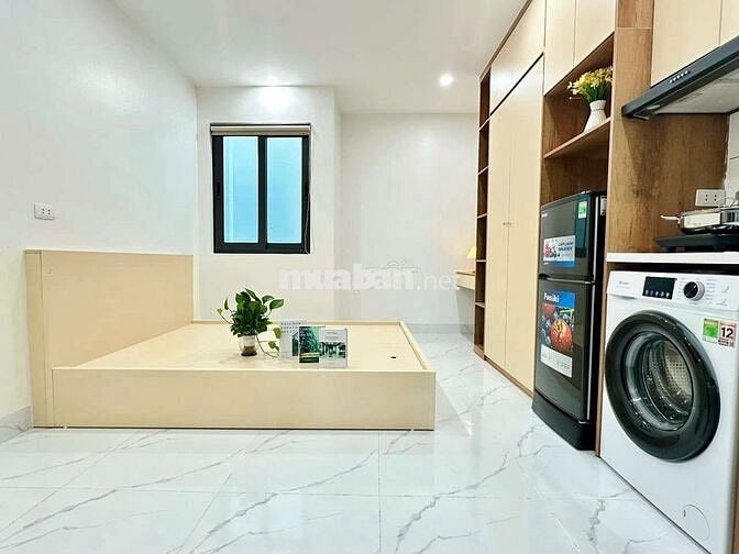 Khai trương CCMN 25m2 Full đồ, máy giặt riêng tại Trương Định 