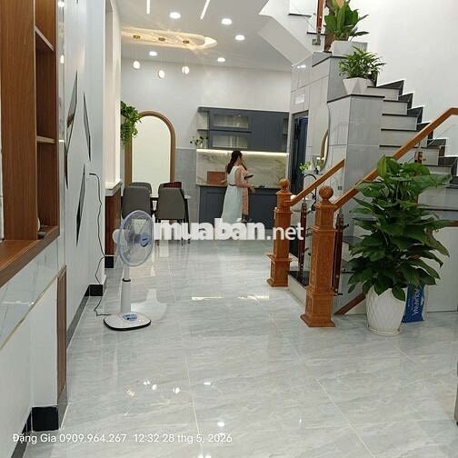 Nhà 3PN Hẻm Ô Tô 6m SHR 56m2 ngay Chợ Lê Đình Cẩn 