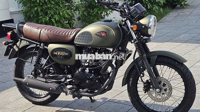 Kawasaki W175 2023 Xanh rêu 5000 km