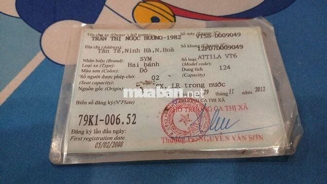 SYM Attila Elizabeth 2008 Đỏ