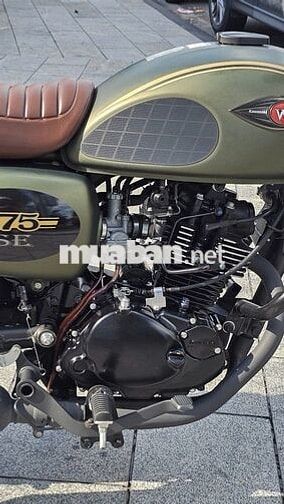 Kawasaki W175 2023 Xanh rêu 5000 km