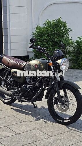 Kawasaki W175 2023 Xanh rêu 5000 km