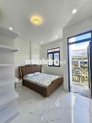 NHÀ MỚI 2 TẦNG – MẶT TIỀN ĐƯỜNG SỐ 4 – NGAY KHU ẨM THỰC LÀNG ỐC – QUẬN