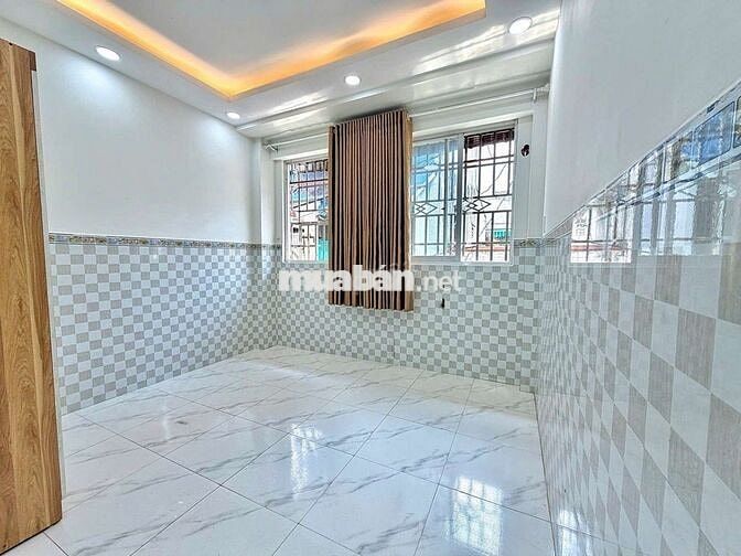 NHÀ NGAY BÌNH LONG XE HƠI TỚI NHÀ HẺM 4M SÁT MT 2 TẦNG Ở NGAY