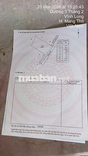 Cần tiền bán nhanh lô đất siêu đẹp tại Tân An, Thủ Dầu Một, Bình Dương