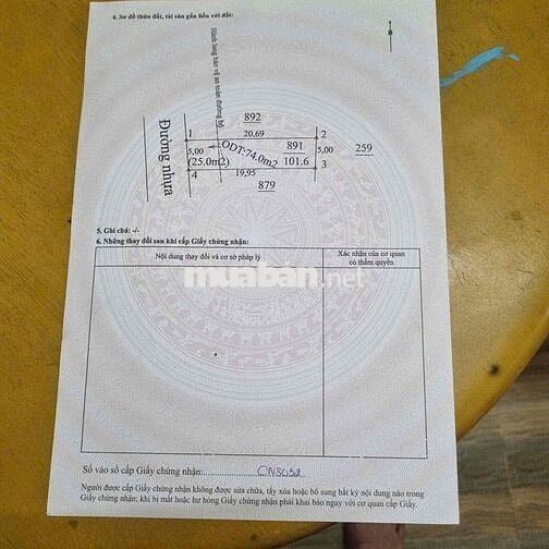 lô đất mặt tiền đường kinh doanh đa ngành Tân Phước khánh Bình Dương