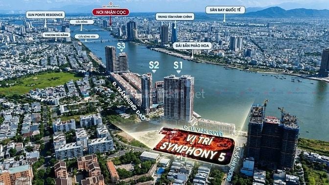 🔥 HOT STUDIO VIEW SÔNG HÀN – PHÁO HOA DIFF TẠI SYMPHONY 5 🔥