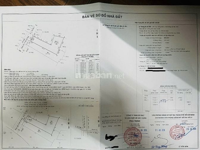 Bán lô 260m, thổ cư 215m, sổ riêng nở hậu hinh L, 1 sẹc TH4, sát tt HM