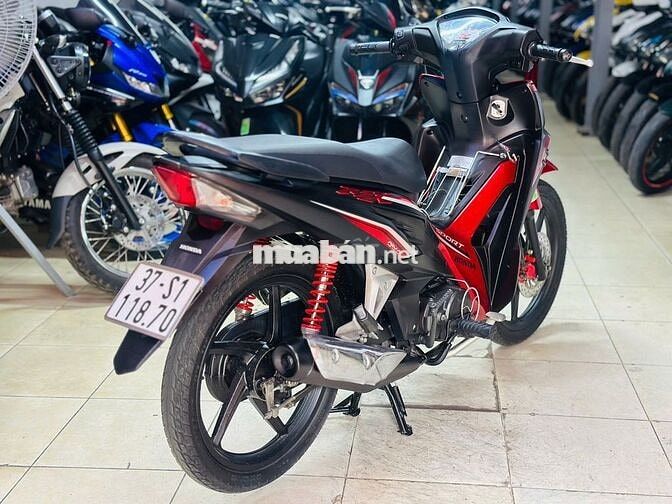 XE MÁY THỊNH PHÁT-WAVE RSX ĐỎ ĐEN VÀNH ĐÚC 2020
