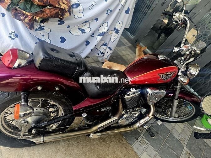 Honda Steed 400 màu Đỏ