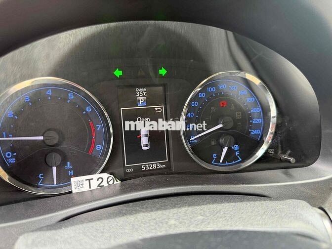 Toyota Altis 2020 1.8E 53400 km Đỏ