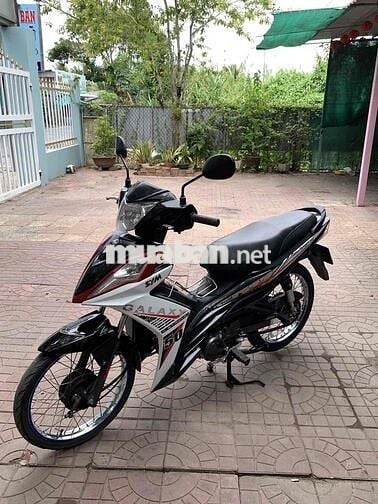 SYM Galaxy 50cc 2019 Đen Trắng Đỏ