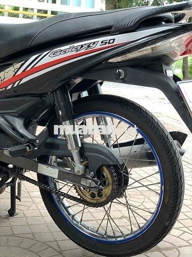 SYM Galaxy 50cc 2019 Đen Trắng Đỏ