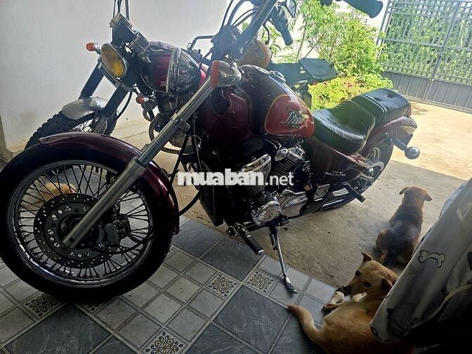 Honda Steed 400 màu Đỏ