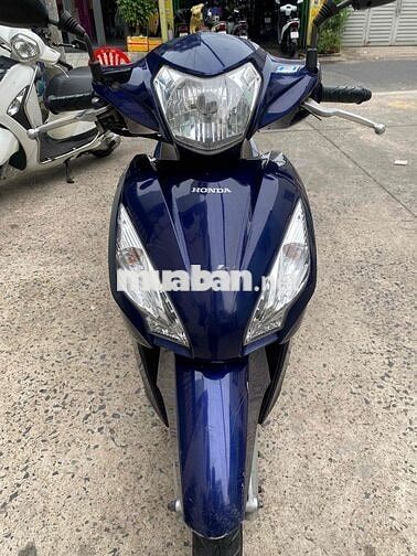 Honda Vision 2014 màu Xanh bs 779 đuôi