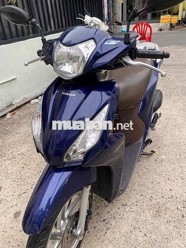 Honda Vision 2014 màu Xanh bs 779 đuôi