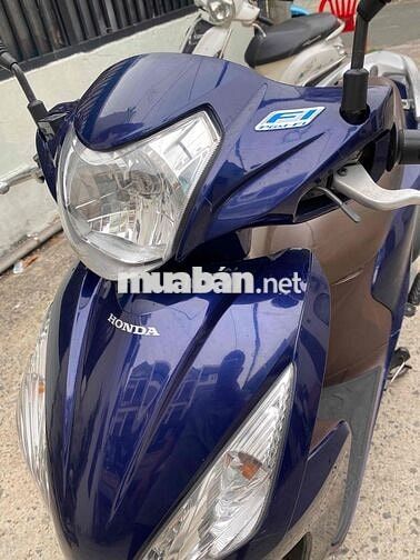 Honda Vision 2014 màu Xanh bs 779 đuôi