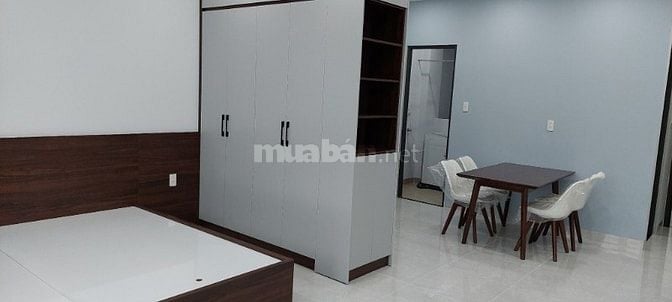 CĂN HỘ MINI- 48M2 CÓ BAN CÔNG,  MT ĐƯỜNG 40M FULL NỘI THẤT CHO THUÊ