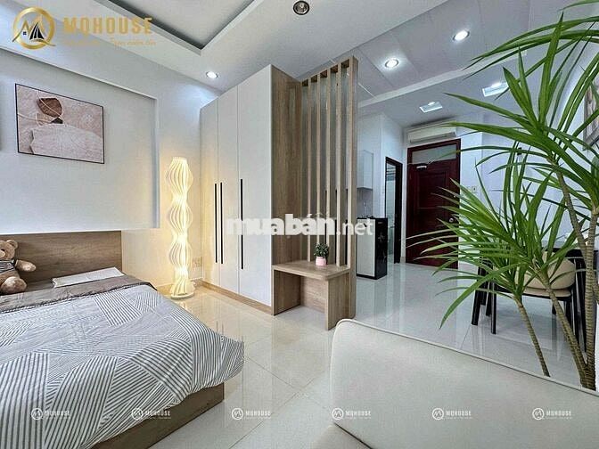 Cho thuê CHDV ban công tách bếp máy giặt riêng, full nội thất📍Đầm Sen
