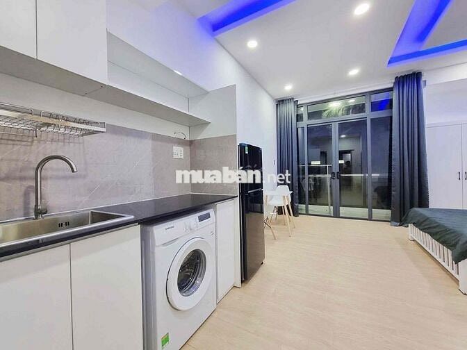 Studio siêu thoáng, rộng 35m2, gần chợ Bà Chiểu