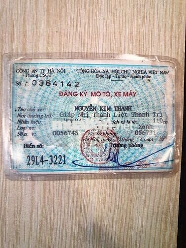 Honda Future 2000 màu Xanh Ngọc
