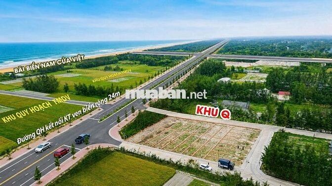 GIA ĐÌNH BÁN NHANH LÔ ĐẤT MẶT BIỂN NAM CỬA VIỆT - QUẢNG TRỊ
