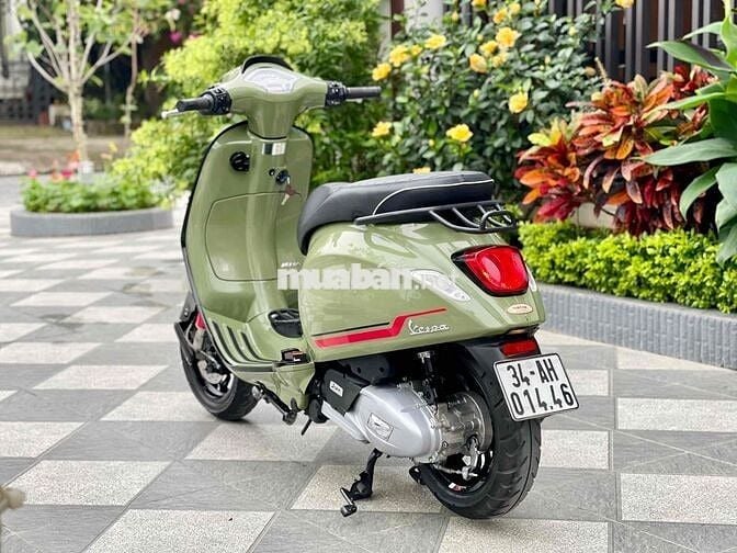 Piaggio Vespa Sprint 2024 Xanh rêu 4000km
