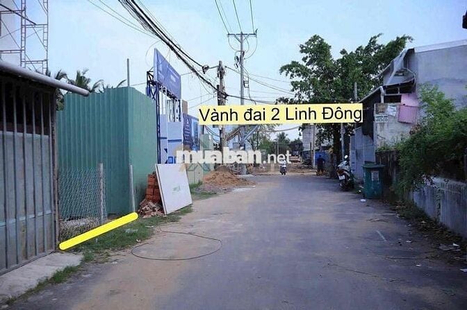 LÔ A1 VÀNH ĐAI 2 - HIỆN ĐANG HOT NHẤT KHU VỰC LINH ĐÔNG - 114.3M²