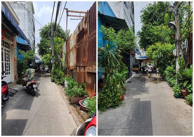 Bán nhà hẻm 1/ đường Nguyễn Văn Luông, phường Bình Phú; Nhà cũ 50m2