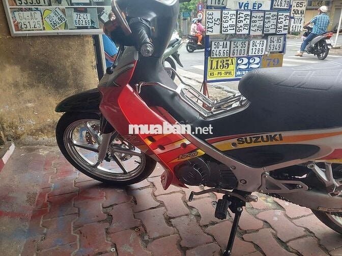 Suzuki Satria 120 Đỏ Trắng Đen