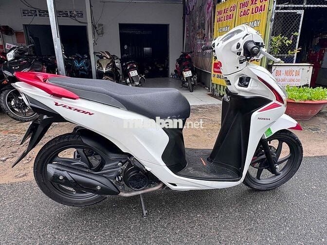 Honda Vision 2020 màu Trắng