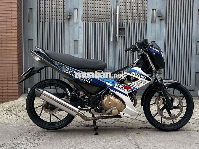 Suzuki Raider 2015 Đen, trắng, xanh