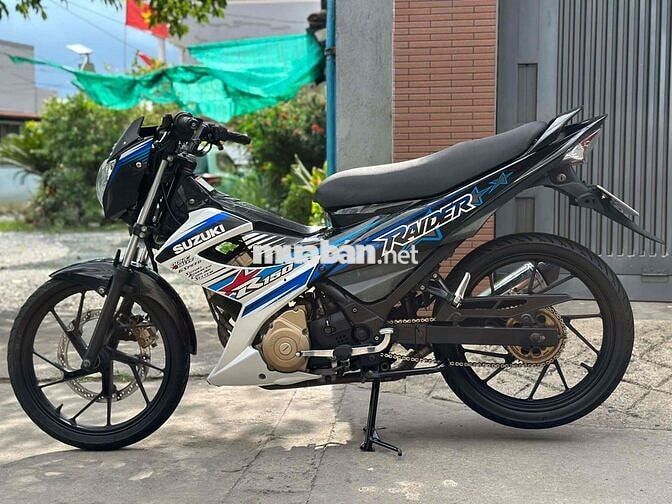 Suzuki Raider 2015 Đen, trắng, xanh