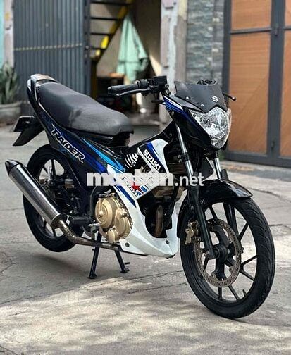 Suzuki Raider 2015 Đen, trắng, xanh