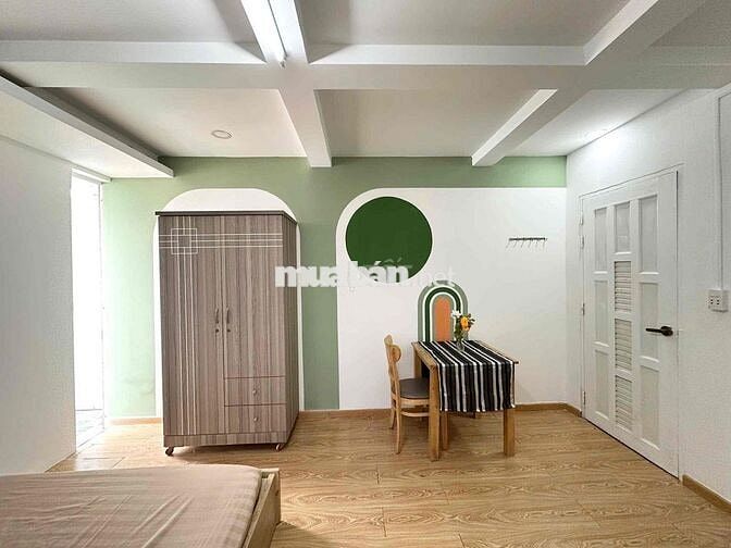 STUDIO FULL NỘI THẤT CÓ BANCOL SIÊU TO TẠI TÂN BÌNH