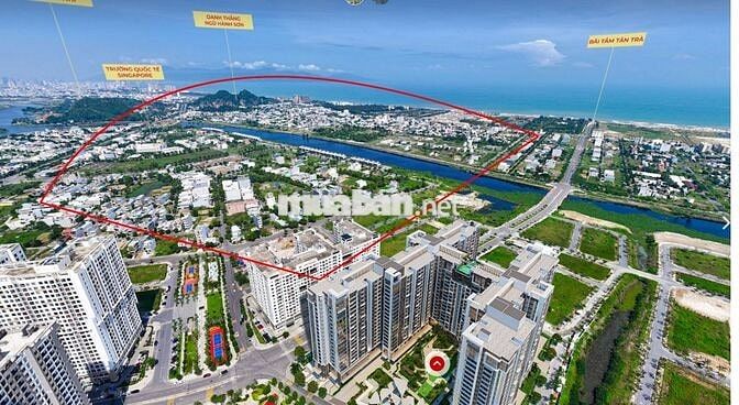 Chủ Cần Tiền Bán Gấp FPT4 Tầng 18 View Biển - Thành Phố Tầng Cao 2PN