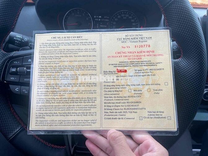 Honda City RS 2025 Trắng 17402 km
