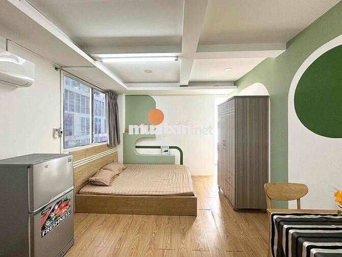 STUDIO FULL NỘI THẤT CÓ BANCOL SIÊU TO TẠI TÂN BÌNH
