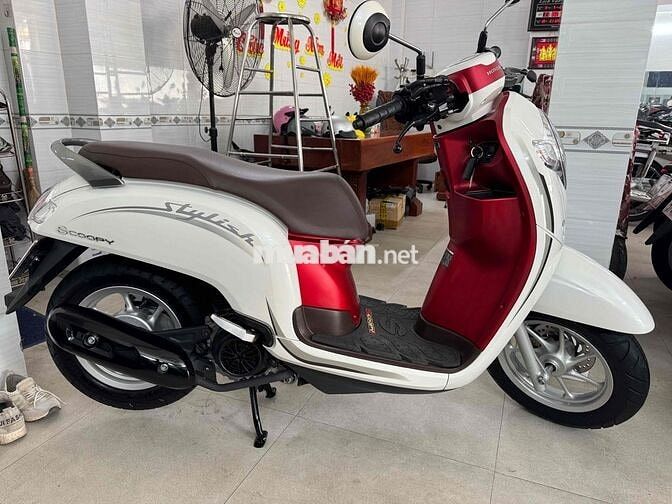 Honda Scoopy Indo 2020 Trắng Đỏ..Mới Tinh Biển Đẹp