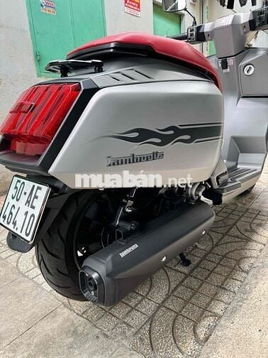 Lambretta X125 ABS 2026 Xám Đen 418 km